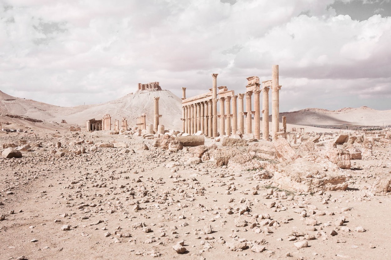 The Camp of Diocletian. Palmyra, Syria